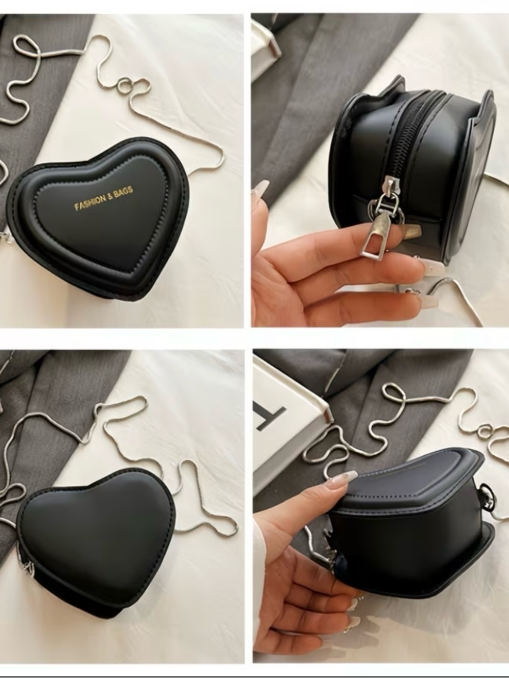 Black Heart Crossbody Bag. 🖤 - Picture 5 of 7